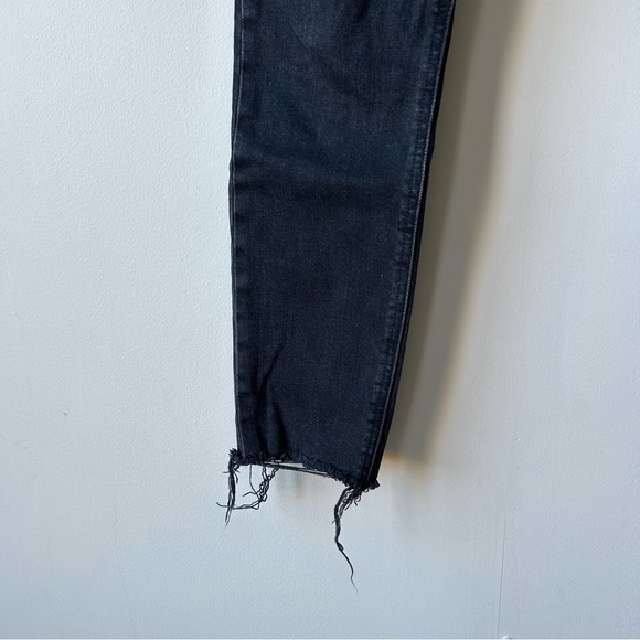 Denim Forum Aritzia The Yoko High Rise Slim Black Size 24 - Picture 6 of 7